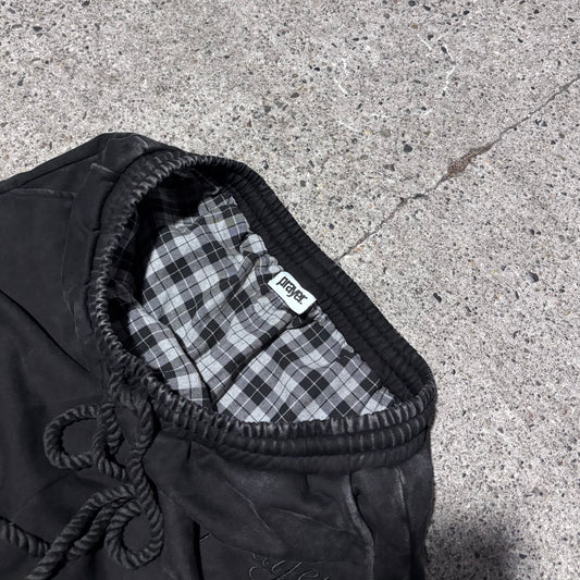 BLACK. LINED BAGGY SWEATS. PREORDER (check insta!!)