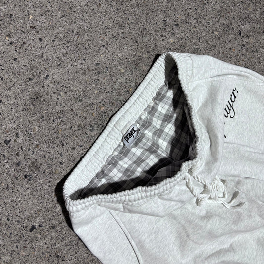 GRAY. LINED BAGGY SWEATS. PREORDER! (check insta!!)