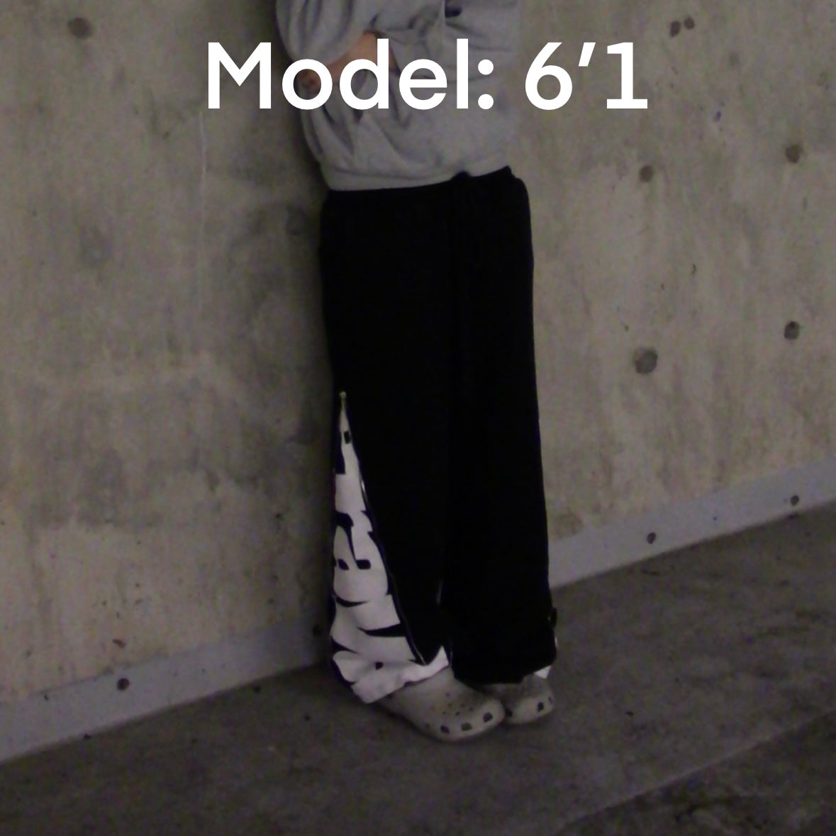 BLACK. LINED BAGGY SWEATS. PREORDER (check insta!!)